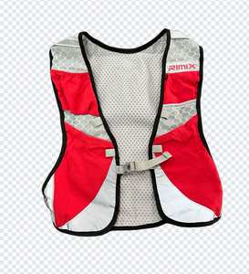 Veste d'hydratation pour course à pied en vente chaude, sac à dos d'extérieur, veste de course réfléchissante, porte-téléphone, équipement pour hommes et femmes, noir - Product Image 3