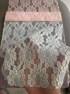 قماش دانتيل شبكي مفرغ لفساتين الزهور - Product Image 5