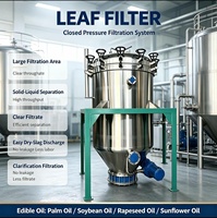 Presse à filtre à feuilles sous pression ZSZY haute efficacité en acier inoxydable 304 avec garantie d'un an pour la filtration continue du pétrole brut