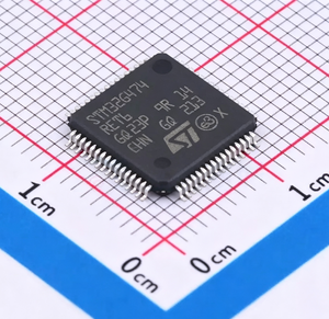 STM32G474RET6 ไมโครคอนโทรลเลอร์ 32 บิต Cortex-M4F ความเร็ว 170MHz หน่วยความจำแฟลช 512KB แบบ LQFP-64 สำหรับควบคุมมอเตอร์ดิจิตอล - Product Image 2