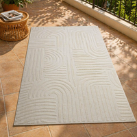 Tapis moderne en jacquard moelleux pour salon, tapis lavable antidérapant, tapis épais pour sol, décoration de maison de luxe légère