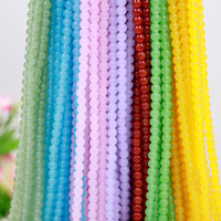 Groothandel 6mm Kristalglas kralen losse kralen DIY sieraden lichtsnoeren - Lampwork & Kristal kralen