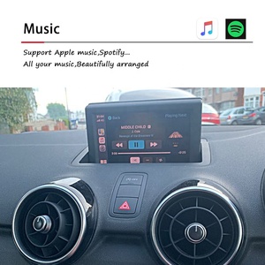 Autoradio Android, <span class=keywords><strong>CarPlay</strong></span> sans fil, pour <span class=keywords><strong>AUDI</strong></span>, xf, 8X1, 8XA, mise à niveau OEM, <span class=keywords><strong>Apple</strong></span> <span class=keywords><strong>CarPlay</strong></span>, caméra arrière, avec adaptateur intégré, Spotify - Product Image 3