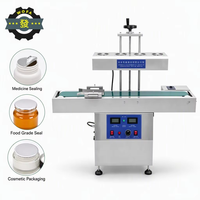 Machine de scellage électromagnétique à induction pour bouteilles en plastique, jus, miel, cosmétiques et produits chimiques