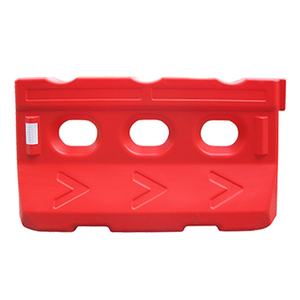 Красное заполненное водой пластиковое дорожное Баррикада для безопасности дорожного движения, дорожное блокирующее устройство для управления движением - Product Image 1