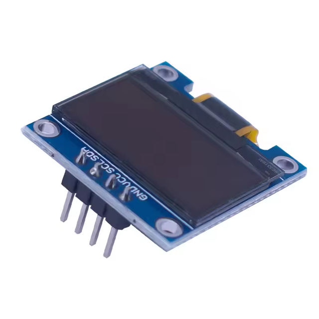 0.96 inch 4pin OLED IIC Serial White Display Module 128X64 I2C SSD1306 12864 LCD Screen Board GND VCC SCL SDA 0.96"