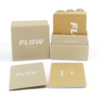 Boîte personnalisée écologique et durable en carton pour cartes de jeu, cartes d'indexation, cartes d'affirmation, avec impression personnalisée et couleur sur mesure