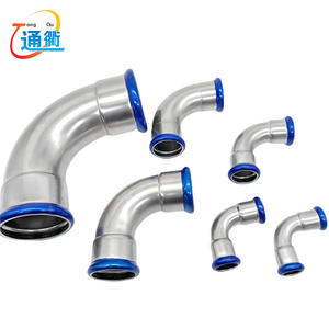 Fabriekslevering 89Mm Roestvrijdruk 90 F/F Bocht Elleboog <span class=keywords><strong>M</strong></span>/V-Profiel Sanitairfitting - Product Image 2