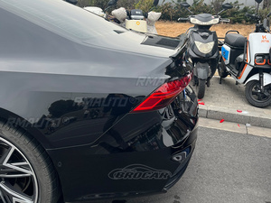 Aileron de coffre pour Audi A7 S7 RS7 2019 - 2024, plastique ABS de haute qualité, non peint, imitation carbone, aileron arrière, aileron de coffre - Product Image 4