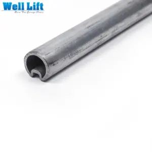 Well Lift Upper Steel Beam Solid Shaft Hollow Spring Bar 1'' Automatic Garage Door Hardware Stamping Steel Parts Shaft
