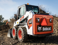 Obral mesin pengangkat selip S450 Bobcat S450 digunakan tipe baru pemuat depan Mini Backhoe Log traktor untuk dijual