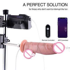 Hismith <span class=keywords><strong>Lube</strong></span> Launcher 2.0 Pro 200 mL Grande Capacité avec Dildo en Silicone de 8,6 pouces Longueur Insérable de 6,9 pouces avec Système KlicLok - Product Image 4