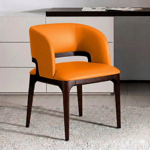 Fauteuil rembourré en teck, chaise d'appoint moderne pour salle à manger, restaurant, hôtel, villa, fabricant de meubles en Indonésie - Product Image 5
