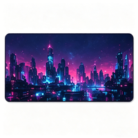 Tapis de souris de jeu en caoutchouc personnalisé, durable, moderne, par sublimation, XL XXL, grand format, avec logo Anime, pour clavier et souris d'ordinateur, promotionnel