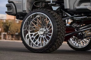 Rines Forjados FANXI Liberty, Mismo Tipo para Camioneta, 5x139.7 26x12 26x14, Aleación Personalizada, Dirección de 6 Birlos, para Dodge <span class=keywords><strong>Dakota</strong></span> - Product Image 5