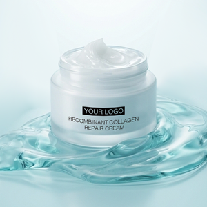 Crème Visage ODM au Collagène Humain Recombinant de Type III et Vitamine B5 – Anti-Desquamation, Hydratation Longue Durée, Soin Hivernal, Protection Urgence Peau Barrière - Product Image 1
