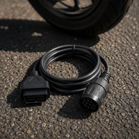 Adaptateur OBD2 AOTAI ICOM D pour moto 10 broches - 16 broches