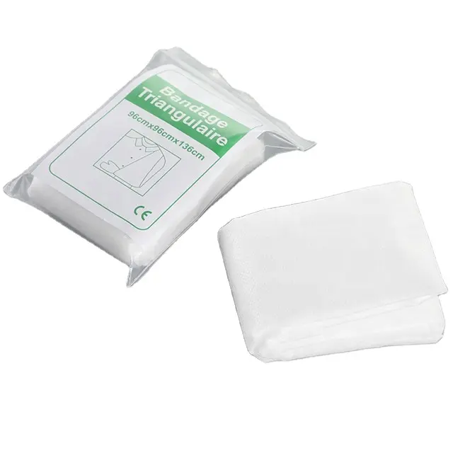 CE Certification Medical Consumables Disposable Non-woven Triangular Bandage Wholesale