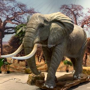 Pretpark Ritten Apparatuur Animatronic Dier Olifant Model Voor Openbare Attractie - Product Image 2