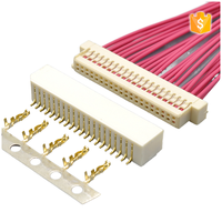 Conector de Cable a Placa KR1004 de Paso Ultrafino de 1.0 mm, 10-25 Pines, Carcasa de ABS/PC/Nailon, Terminales de Latón para PCB, Anti-Inserción Incorrecta
