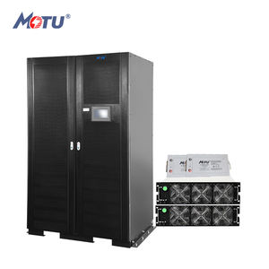 Onduleur modulaire évolutif 560 kVA (560 000 VA) triphasé N+X à échange à chaud, alimentation redondante pour réseau électrique, autonomie de 15 min (en option) - Product Image 1
