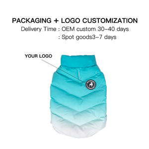 निर्माता थोक कस्टम लोगो गर्म चिंतनशील शीतकालीन कुत्ते कोट - Product Image 5