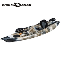 Kayak en plastique pour 2 personnes, modèle, accessoire de pêche, pour enfant