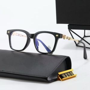 NUOVO Stile Montature per Occhiali Quadrate Retrò, <span class=keywords><strong>Lenti</strong></span> Traslucide Grigio-<span class=keywords><strong>Blu</strong></span>, Occhiali Ottici Artistici Unisex Ultra-Leggeri - Product Image 2