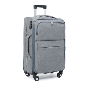 Ensemble <span class=keywords><strong>de</strong></span> <span class=keywords><strong>3</strong></span> pièces <span class=keywords><strong>de</strong></span> bagages gris avec roues et plusieurs compartiments Valise <span class=keywords><strong>de</strong></span> voyage légère et durable - Product Image 2