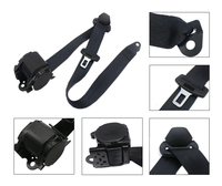 Ceinture de sécurité automobile rétractable K3, certifiée ECE E24, avec verrouillage d'urgence à 3 points, pour conducteur