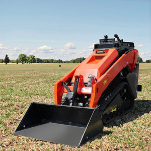 EACHAN Mini chargeuse compacte à moteur diesel Euro 5 Petite chargeuse à commande hydraulique Chargeuse compacte à chenilles pour ferme - Product Image 1