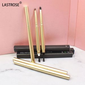 Lápiz de Cejas Vegano de Doble Punta con Alta Pigmentación y Cepillo, Lápiz de Cejas de Marca Privada, Resistente al Agua y de Larga Duración - Product Image 1