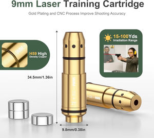 ระบบฝึกซ้อมยิงปืนแบบแห้งสั่งทำได้สำหรับขายส่ง ชุดฝึกยิงปืนแห้ง แบตเตอรี่ 3 ชุด ตลับกระสุนฝึกยิงเลเซอร์ 9 มม. 45acp - Product Image 2