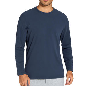 Chemise thermique à manches longues pour homme, style actuel, chaude pour l'hiver, écologique, respirante, coupe classique, en toile, couche de base douce - Product Image 2