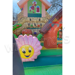 Aire de jeux gonflable personnalisée pour tout-petits, château gonflable amusant pour enfants, combo ville, qualité commerciale, PVC, location de fête, WINWAYTOYS - Product Image 5