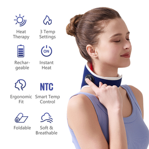 Alphay, Nuevo Calentador Eléctrico para el Cuello con Terapia de Calor Constante y Operación de un Solo Toque para el Cuidado y Relajación de la Columna Cervical - Product Image 1