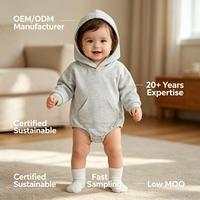 Vêtements pour bébé personnalisés, sweat-shirt à capuche en coton, combinaison avec poche kangourou, body pour nourrissons et tout-petits, combinaisons pour bébés