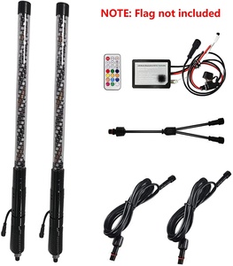 Kingshowstar Nueva Barra de Luces <span class=keywords><strong>LED</strong></span> RGB+W de 3 Pies y 450 <span class=keywords><strong>LED</strong></span> para ATV, SUV, 4x4, Banderas de Seguridad - Product Image 4