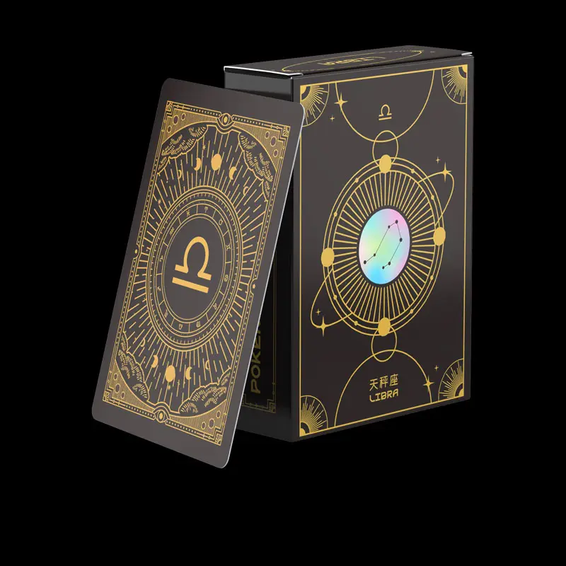 Beste Tarot Holografische Kaartprinter Aangepaste Tarotkaarten En Orakels Groothandel Ontwerp Uw Eigen Tarotkaarten Goud Folie