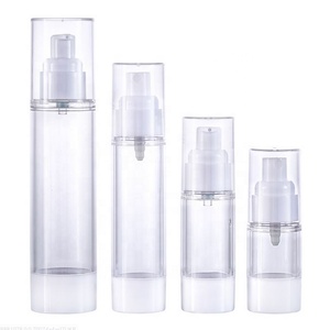 Empty 5ml 10ml 15ml 30ml 50ml 100ml 150ml Plastic Airless <b>Pump</b> <b>Bottles</b> for Cream and Lotion Cosmetics - Product Image 5