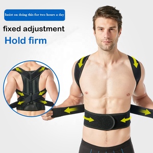 Cinturón de Soporte Lumbar de Goma, Soporte para la Espalda, Transpirable, Enderezador de Postura, Mejora la Postura del Cuello, Producto Popular en <span class=keywords><strong>Tiktok</strong></span> - Product Image 6