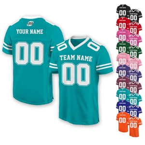 <span class=keywords><strong>Maglia</strong></span> <span class=keywords><strong>Personalizzata</strong></span> di Football Americano per Uomo e Donna, Maglietta da Football <span class=keywords><strong>Personalizzata</strong></span> con Nome, Numero e Logo della Squadra - Product Image 2