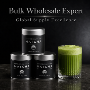 Poudre de Matcha Riche en Antioxydants en Boîtes, Thé Vert Bio Keto-Friendly, Prise en Charge de l'Emballage Personnalisé, Prix de Gros - Product Image 1
