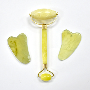 Double Head Hight Quality Natural Jade Facial Massage Roller for Face Care <span class=keywords><strong>Silim</strong></span> jade roller for face - Product Image 4