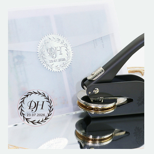 <span class=keywords><strong>Sello</strong></span> de cuero en relieve al por mayor, logotipo personalizado, mango de metal, <span class=keywords><strong>sello</strong></span> en relieve, sellos de latón <span class=keywords><strong>para</strong></span> grabado - Product Image 4