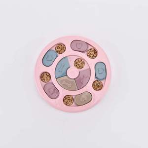 Jouet pour chien, gamelle distributrice de nourriture, puzzle d'entraînement ludique, bol à alimentation lente en plastique PP - Product Image 4