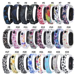 2020 più nuovo cinturino in Silicone con stampa colorata per cinturino <span class=keywords><strong>Xiaomi</strong></span> <span class=keywords><strong>Mi</strong></span> <span class=keywords><strong>Band</strong></span> 7 6 <span class=keywords><strong>5</strong></span> 4 3 - Product Image 6