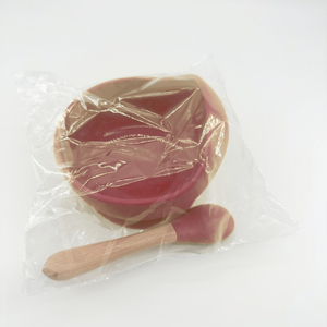 Juego de Vajilla de Silicona para Bebés en Fase de Autoalimentación, Tazón con Base de Succión Fuerte y <span class=keywords><strong>Cuchara</strong></span> de Entrenamiento Suave para <span class=keywords><strong>BLW</strong></span> - Product Image 2