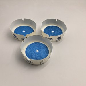 Cendrier jetable en mousse écologique inodore 90mm*35mm, personnalisable, vente en gros OEM/ODM - Product Image 5