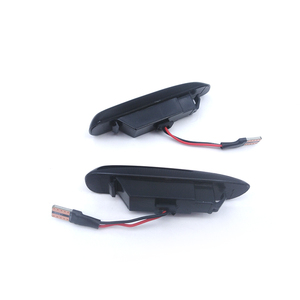 Feux de position latéraux séquentiels fumés ADT avec LED, couleur ambre, pour rétroviseurs latéraux de la Série 3 E46 - Product Image 3